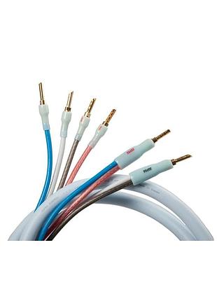 Акустический кабель supra quadrax 4x2.0 bi-wire combicon 2.5m