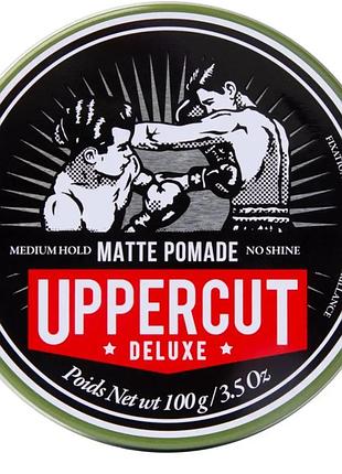 Матова помада uppercut deluxe matt pomade 100 г