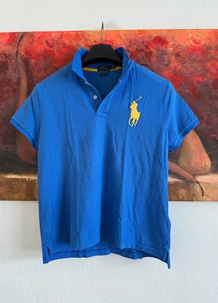 Женская футболка поло ralph lauren оригинал размер l