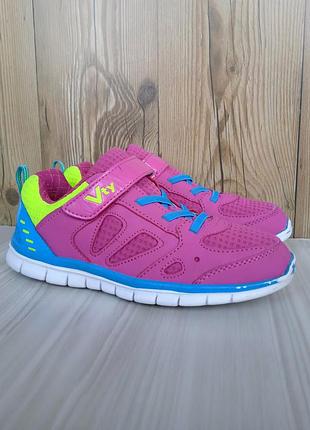 Детские кроссовки, легкие кеды с резиновыми шнурками и липучками, весна лето, р. 34