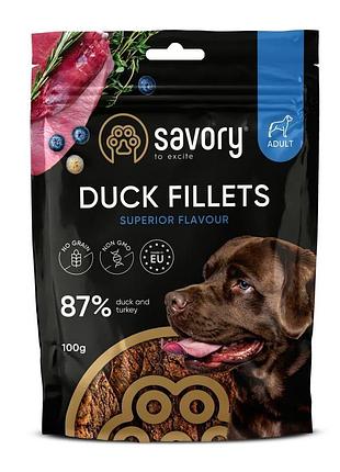 Джерки savory fillet turkey with duck, филе индейки с уткой, 100 г