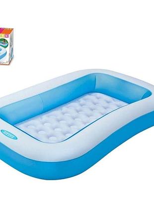 57403 intex басейн розміром 166х100х28 см, об'ємом 90 л, вагою 1,8 кг, від 2 років