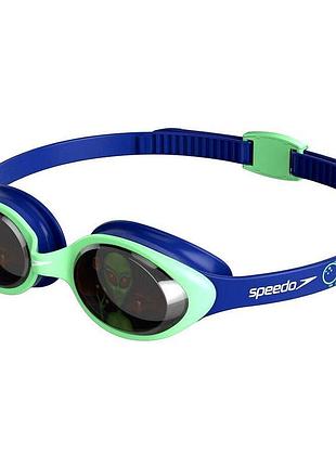 Окуляри для плавання дитячі speedo illusion 3d prt ju синій, зелений osfm 8-11597c620