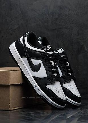 Р.38-45 кроссовки nike sb dunk low white black nk330
