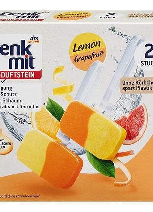 Подвесной блок для унитаза denkmit lemon & grapefruit