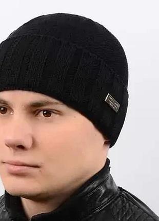 Мужские шапки alex qp17046 чорний