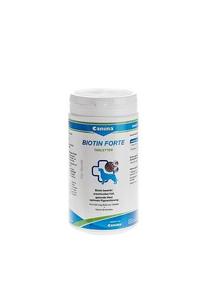 Витамины canina biotin forte для собак от выпадения шерсти и зуда интенсивный курс 210 табл 700г пивные дрожжи