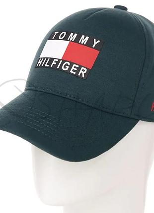 Бейсболка стрейч tommy hilfiger bdh19746 зеленый