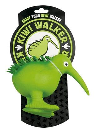 Игрушка kiwi walker для собак птица киви зеленый 15,5 см