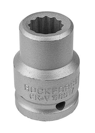 Головка 3/4" 12-гранна 17мм rockforce rf-56917