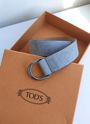 Tod's ремінь нубук оригінал