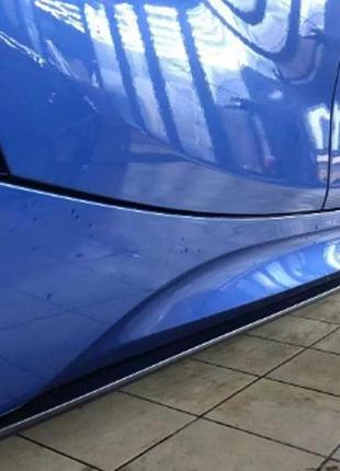 Накладки на пороги m-sport (abs) для bmw 1 серия f20/f21 2011-2019 гг
