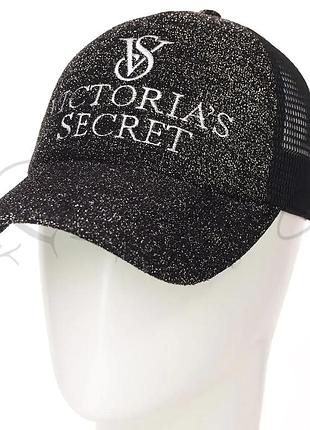 Бейсболка с сеткой victoria secret blh19542 черный