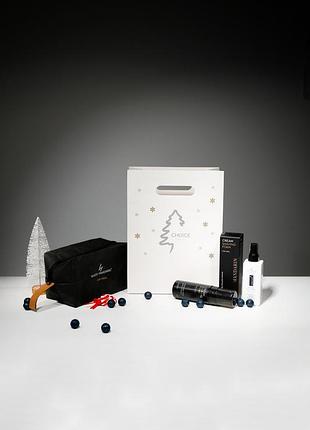 Чоловічий подарунковий набір для гоління manʼs collection (піна для гоління 160мл+лосьйон після гоління 200мл)