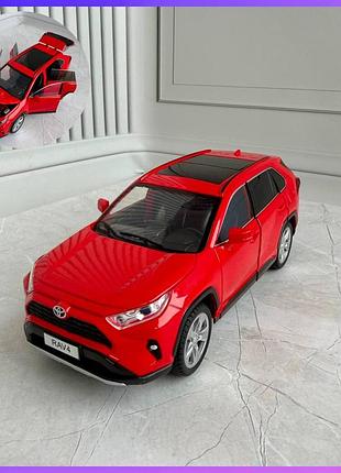 Детская машинка металлическая инерционная ap-2008 toyota rav4 1:22