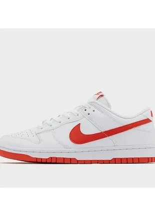 Кроссовки мужские nike dunk low white (арт. dv0831-103)