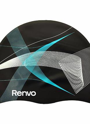 Взрослая шапочка для плавания renvo kerio lines черный уни osfm (2sc150-0110)