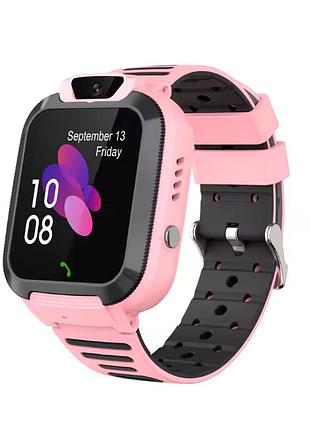 Часы детские smart watch с gps трекером setracker2 смарт часы kgg с камерой розовый