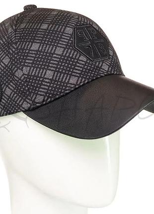 Кепка мужская клетка philipp plein bch20744 черный