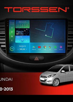 Torssen штатная магнитола torssen 2k hyundai i10 2010-2013 f9464 4g carplay dsp