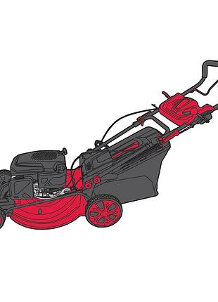 Газонокосилка бензиновая vitals master zp 53223kds