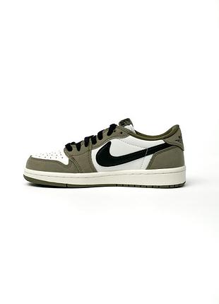 Air jordan retro 1 medium olive 9