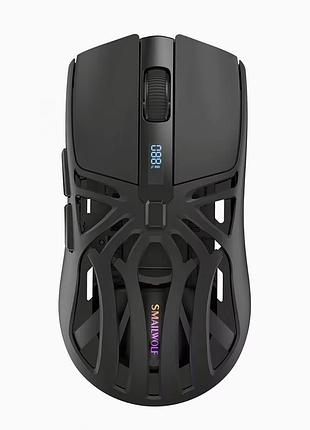 Геймерская беспроводная мышь с rgb подсветкой, аккумуляторная bluetooth компьютерная мышь для игр и работы ica-90