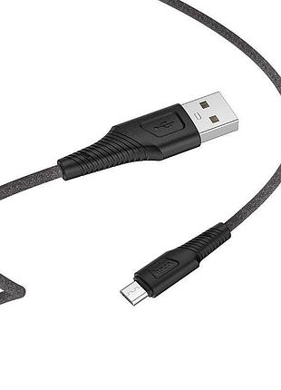 Кабель usb micro usb hoco x58 1m black