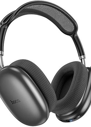 Беспроводные наушники hoco w55 plus, большие bluetooth-наушники с микрофоном, черные