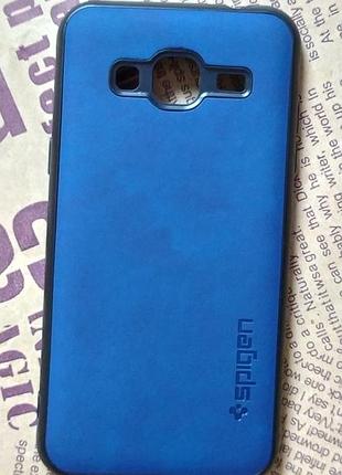 Чехол бампер накладка "spigen" samsung j3 2015/ j3 2016/ j310/ j320 2016/j3 prime