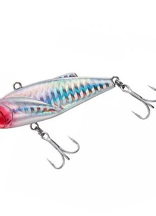 Виб daiwa seabass hunter vibe z 80s 80mm 33g #laser red head