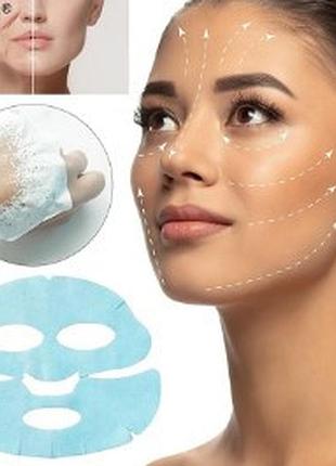 Акция!!! коллагеновая тающие маска для лица collagen melts patch из 2 частей