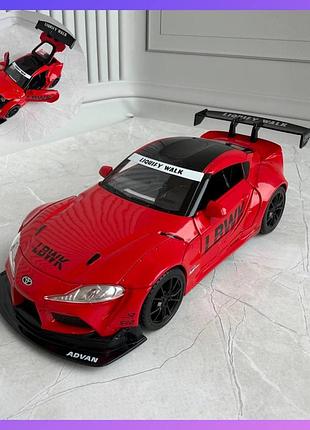 Детская машинка металлическая инерционная ap-1980 toyota gr supra 1:22