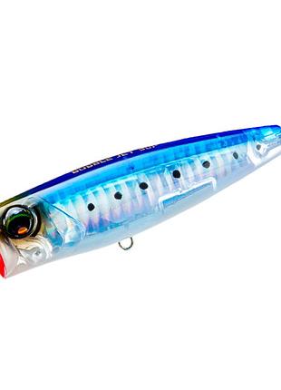 Преміальний воблер поппер duel l-blue spit pop 70f 70mm 8.5g #hiw (f1224-hiw)
