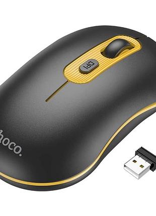 Миша бездротова hoco gm21 "platinum" 1600dpi 2.4g мишка