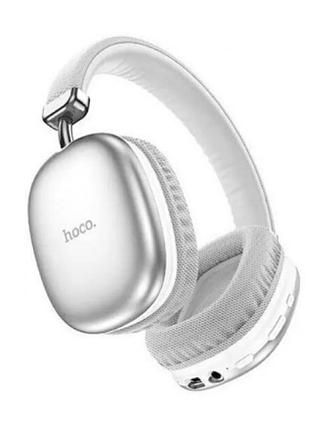 Бездротові bluetooth 5.3 навушники з мікрофоном hoco w35 free music сірі