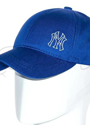 Бейсболка мужская из тонкого хлопка кепка с регулятором new york bdh20658 электрик