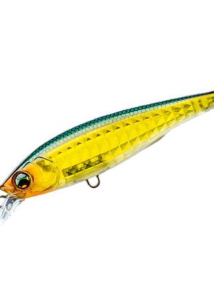 Премиальный воблер duel l-bass jerkbait 80sp 80mm 9.5g #mggb (f1214-mggb)