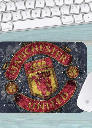 Коврик для мыши фк манчестер юнайтед fc manchester united большой 0012 (400х300х3мм)