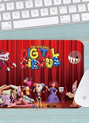 Коврик для мыши удивительный цифровой цирк amazing digital circus маленький 002 (180х220х3мм)