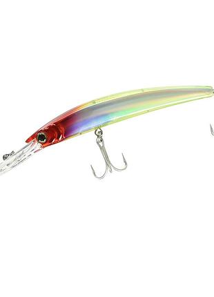 Премиальный воблер yo-zuri кристалл minnow dd f 130mm 24g #hcr (r1136-hcr)