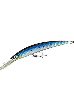 Преміальний воблер yo-zuri кристал 3d minnow dd f 150mm 40g #b (f1154-b)