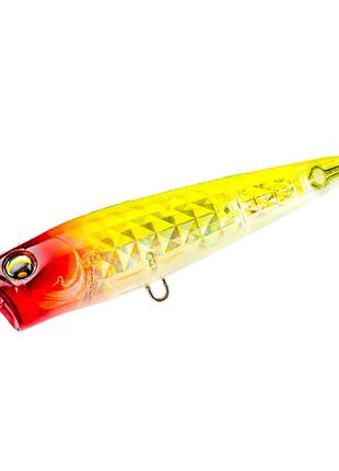 Премиальный воблерпоппер duel l-bass popper 65f 65mm 6g #hcr (f1212-hcr)
