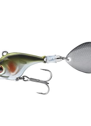 Универсальная приманка для хищной рыбы тейл-спиннер блесна daiwa prorex tg jig spinner 14g #ayu