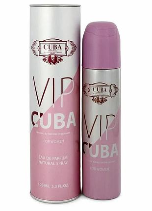 Жіноча парфумована вода cuba vip cuba, спрей, 100 мл