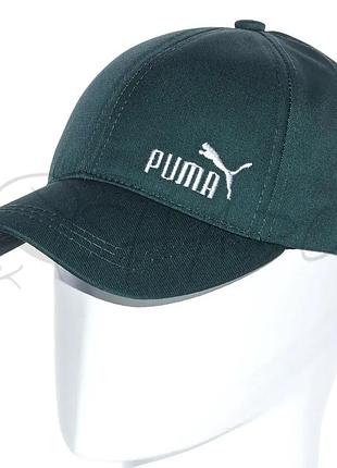 Бейсболка мужская из тонкого хлопка кепка с регулятором puma bdh19515 зеленый