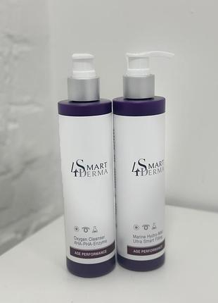 Smart4derma age performance marine hydro-mist ultrasmart filing інтелектуальний заповнюючий гідро-міст 250 мл