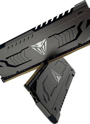 Оперативная память ddr4 dimm patriot viper steel 64gb (2×32gb) 3200mhz cl16 1.35v xmp dual channel с алюминиевым радиатором