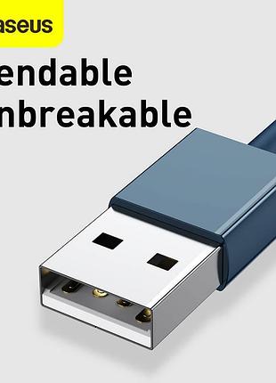 Кабель baseus combo micro usb / lightning / type-c superior series fast charging data cable 1.5m, 3.5a (camltys-02) 4