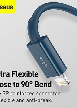 Кабель baseus combo micro usb / lightning / type-c superior series fast charging data cable 1.5m, 3.5a (camltys-02) 5